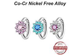 Кликер Steel and Silver фианитовый цветок Кликер Steel and Silver фианитовый цветок