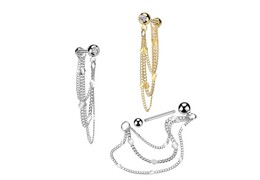 Микроштанга с цепочками