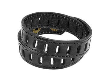 Браслет из кожи двойной охват