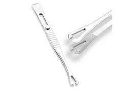 Зажим для пирсинга треугольный пинцет малый