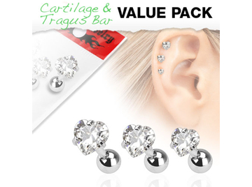 Микроштанги кристальные сердца