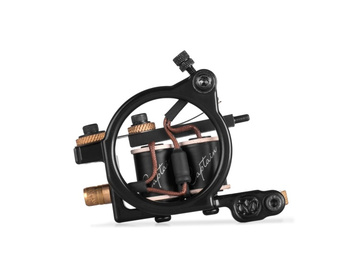 Тату машинка Mustang Tattoo Капитан шейдер черный глянец