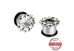 Тоннели Steel and Silver трайбл, пара Тоннели Steel and Silver трайбл, пара