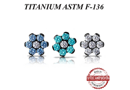 Накрутка черный цветок