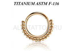 Кликер из титана Ti Metal иксия