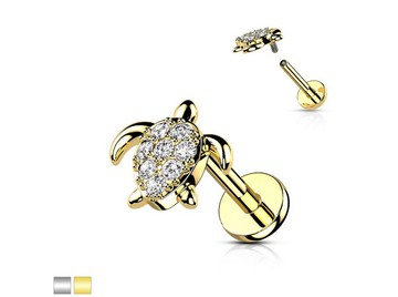 Лабрет черепашка