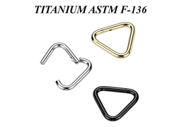 Кликер из титана треугольник